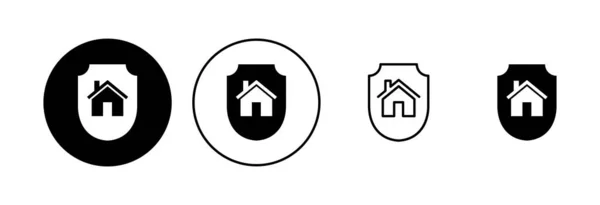 아이콘 Home Protection Icon — 스톡 벡터