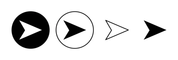 Arrow Icon Set Arrow Symbol Arrow Sign Your Web Design — Stock Vector