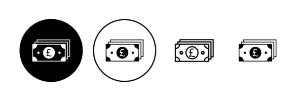 货币图标设置 货币向量图标 — 图库矢量图片