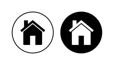 Ev simgesi seti. Ev simgesi vektörü