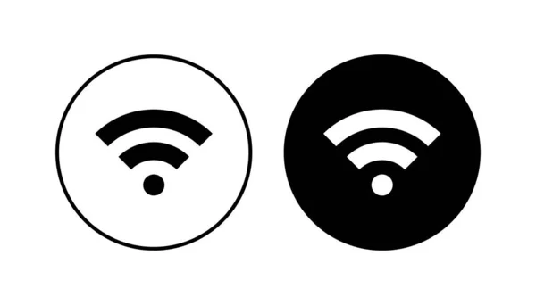 Wifi Icon Set Signal Vector Icon Wireless Icon Vector — Stock Vector