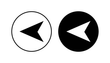 Ok simgesi ayarlandı. Ok sembolü. Web tasarımınız için ok işareti.