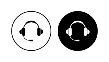 Kulaklık ikonu ayarlandı. Kulaklık simgesi simgeleri
