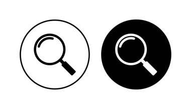 Arama simgesi ayarlandı. Büyüteç simgesini ara