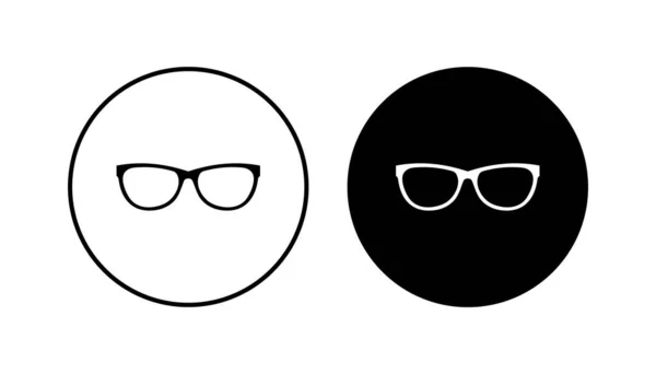 Set Iconos Gafas Icono Vector Gafas — Archivo Imágenes Vectoriales