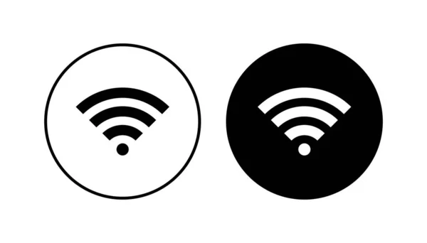 Wifi Icon Set Signal Vector Icon Wireless Icon Vector — Stock Vector