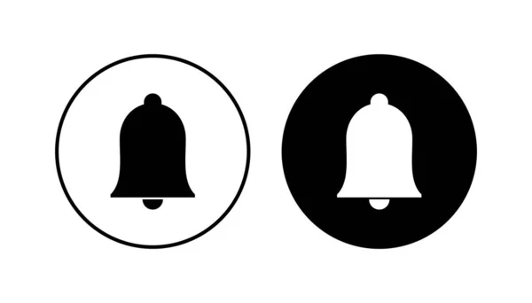 Набор Колокольных Икон Значок Уведомления Дизайна Вашего Сайта — стоковый вектор