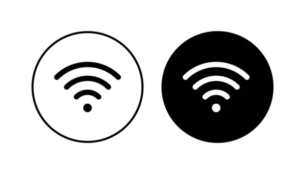 Wifi Icon Set Signal Vector Icon Wireless Icon Vector — Stock Vector