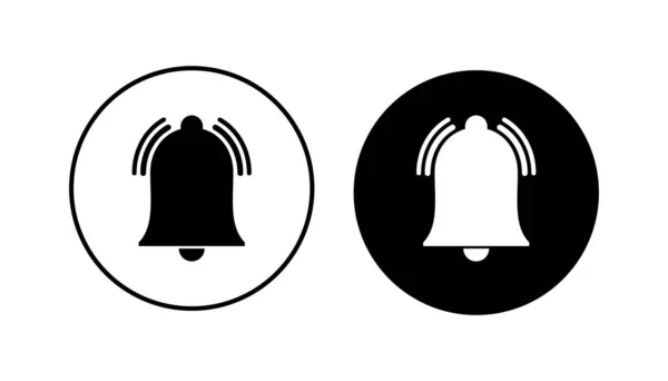 Bell Icon Pronto Ícone Notificação Para Design Seu Site — Vetor de Stock
