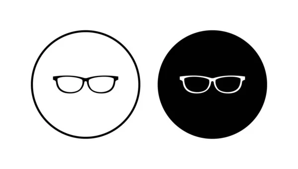 Set Iconos Gafas Icono Vector Gafas — Archivo Imágenes Vectoriales