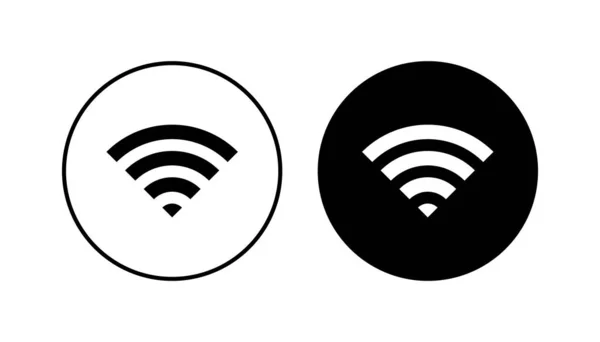 Wifi Icon Set Signal Vector Icon Wireless Icon Vector — Stock Vector