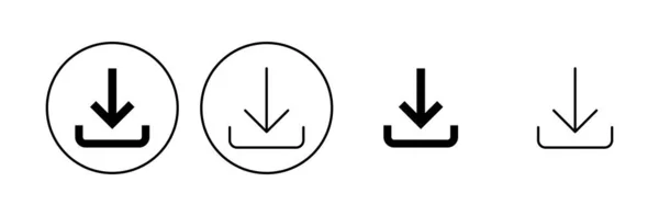 Symbolset Herunterladen Vektorsymbol Herunterladen — Stockvektor