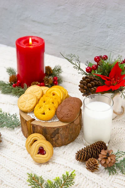 Christmas objects for winter season promotion