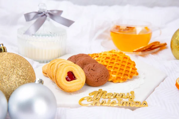 Christmas objects for winter season promotion