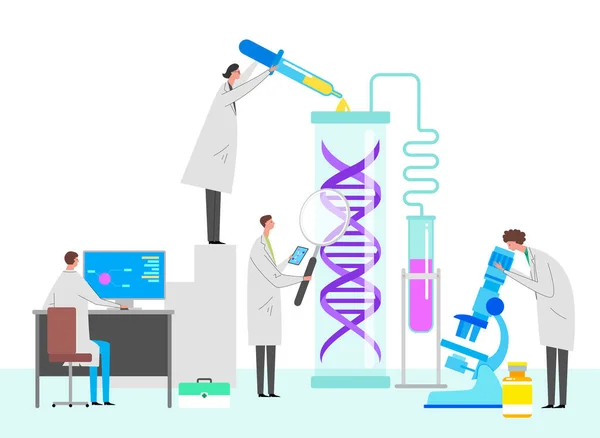 Medicina Vírus Conceito Vetor Ilustração Fundo —  Vetores de Stock