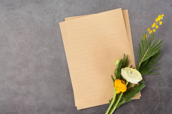 Flower Envelope Close — Stock Photo, Image