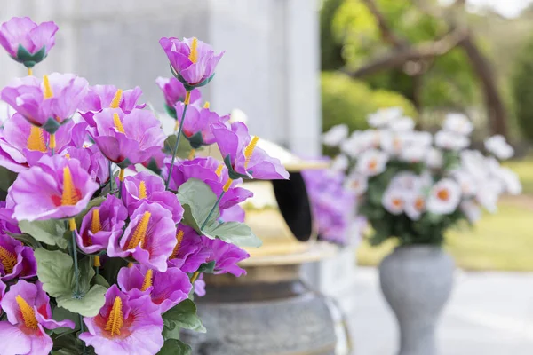 Mugunghwa Rose Sharon Incense Burner Memorial Day — ストック写真