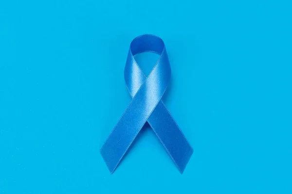 Fita Azul Fundo Azul — Fotografia de Stock