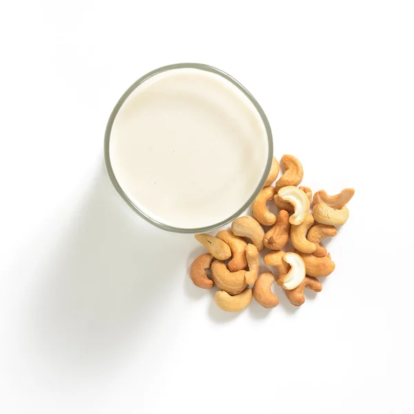 Cashew melk — Stockfoto