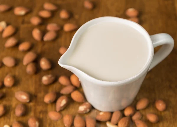 Almond milk — Stock Photo, Image