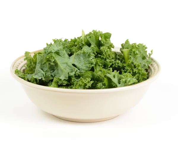 Chopped kale salad in a bowl — Stock Image Chopped kale salad in a bowl Stock Image