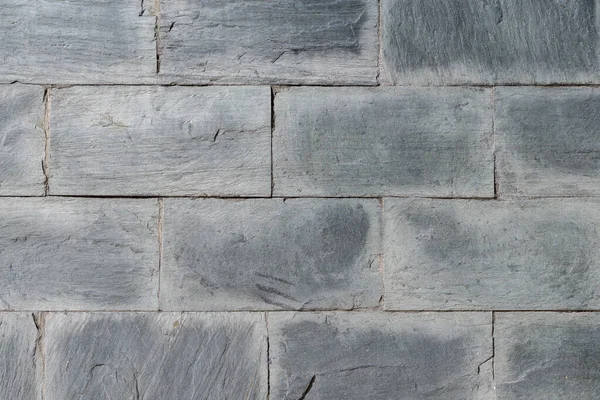 スレートセラミック 濃い灰色の長方形のテクスチャ — ストック写真