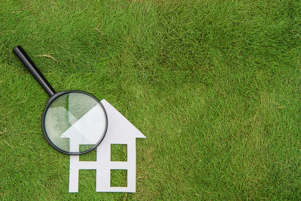 Groen gebouw huis ontwikkeling, milieubehoud, Ma — Stockfoto