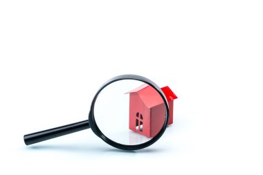 evde inceleme kavramı, Büyüteç ile ev modeli