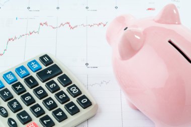 Servet ve hesap makinesi, borsa