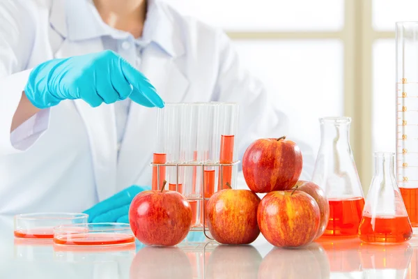 Nenhuma ideia é modificação genética alimentos significando o futuro — Fotografia de Stock