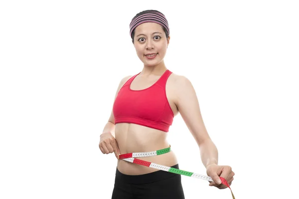 Slim waist — Stock Photo, Image