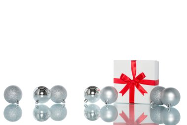 luxury color gift box with  christmas decoration