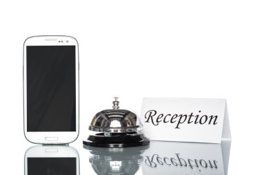 Küreselleşme Web sitesi rezervasyon lojman cep telefonu, Resepsiyon tarafından