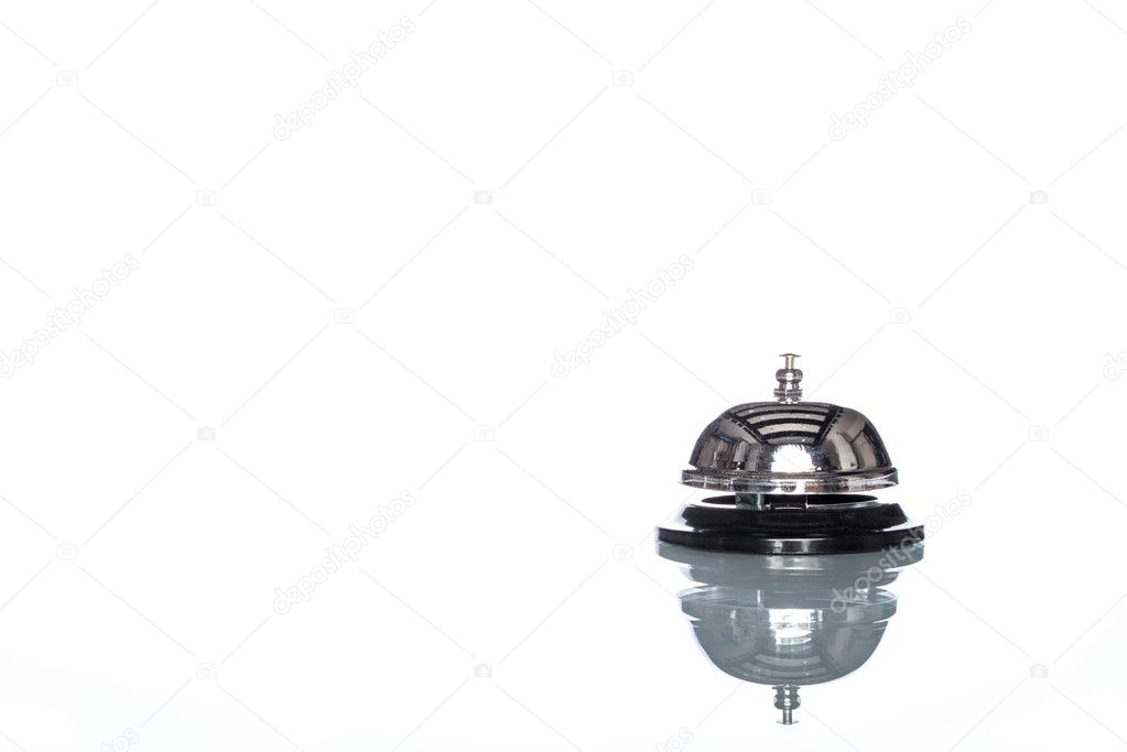 Service bell on white background,  customer demand