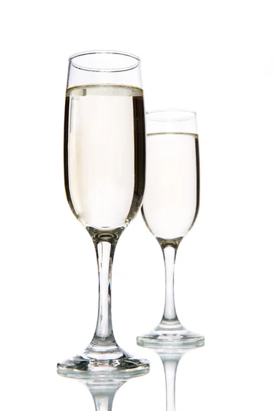 Glass of champagne, celebration holiday Royalty Free Stock Images