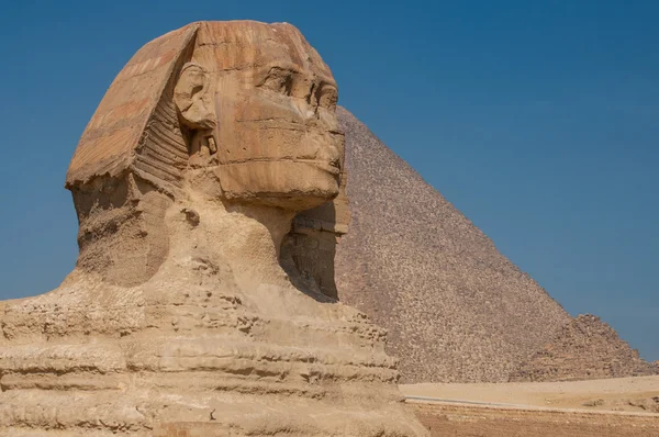 De grote Sfinx van Gizeh, Egypte — Stockfoto