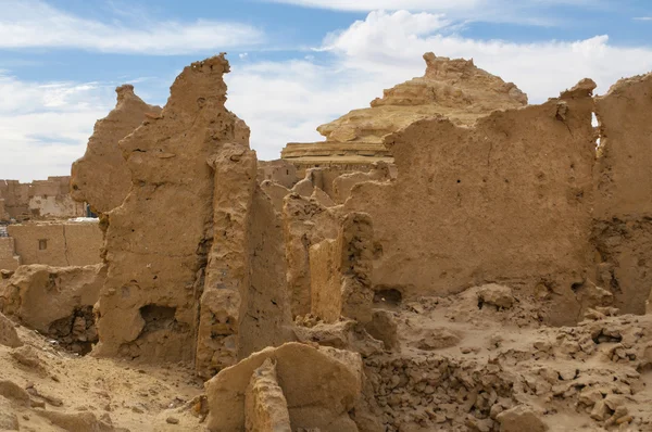 Eski Afrika Berber şehir kale, Mısır kalıntıları — Stok fotoğraf