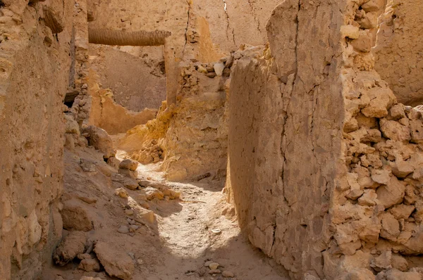 Eski Afrika Berber şehir kale, Mısır kalıntıları — Stok fotoğraf