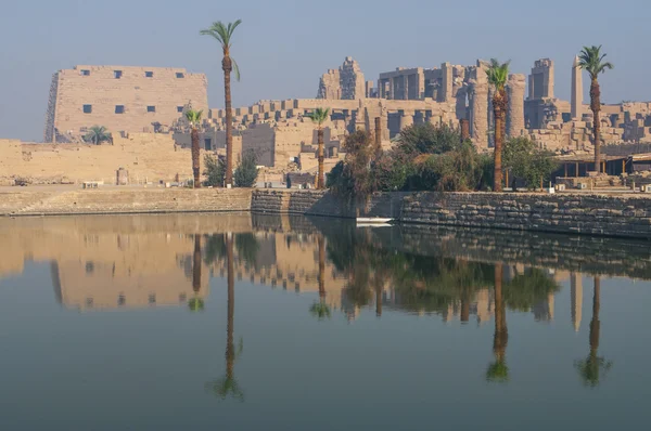 Ünlü Karnak Tapınağı karmaşık Amon Ra Luksor