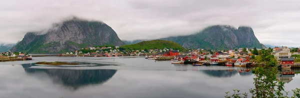 Fishing village on Lofoten Islands in Norway — Stock Photo, Image