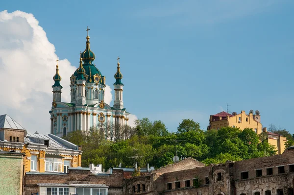 Iglesia de San Andrés en Kiev, Ucrania — Foto de Stock