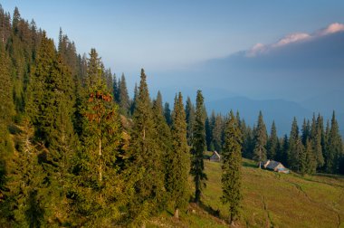 Karpat Dağları anchoretic evde