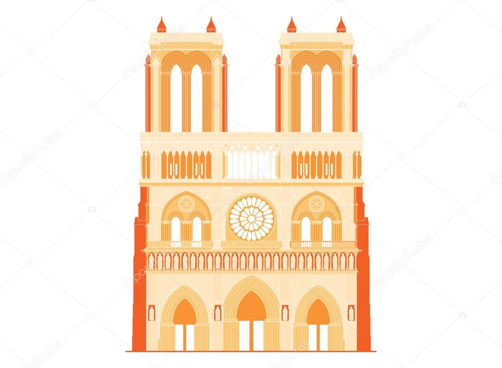 Cathedral Notre-Dame de Paris in France - 4