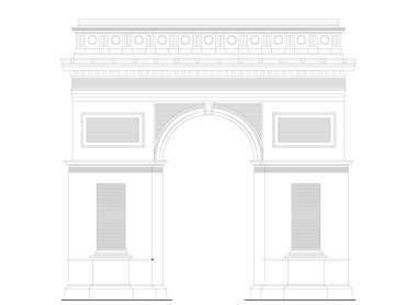 Arc de Triomphe - Paris, Fransa 1 zafer yay