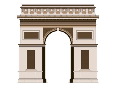 Arc de Triomphe - Paris, Fransa 2 zafer yay