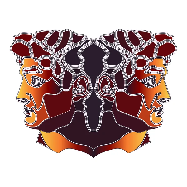 Parlak İkizler portre, Zodyak Gemini Üye