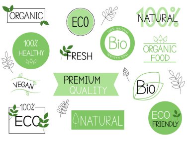 Çevre Biyolojisi Doğal Organik Vegan Çıkartmaları