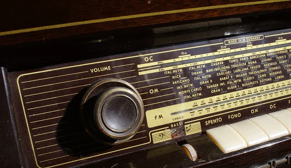 La radio vintage — Foto de Stock