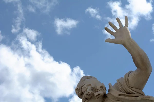 Piazza navona v Římě, Itálie — Stock fotografie