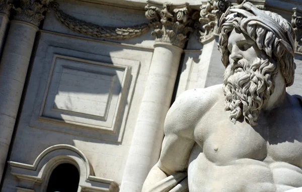 Piazza navona in Rome, Italië — Stockfoto